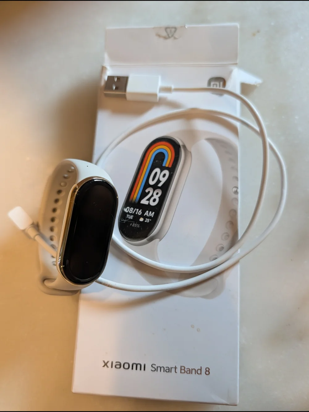 Xiaomi Smart Band 8 Fitness Tracker - White